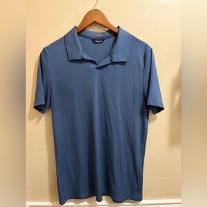 Men’s Classic Blue Polo Shirt